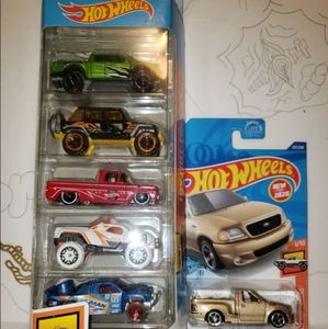 HOT WHEELS 2020 HOT TRUCKS 5 PACK